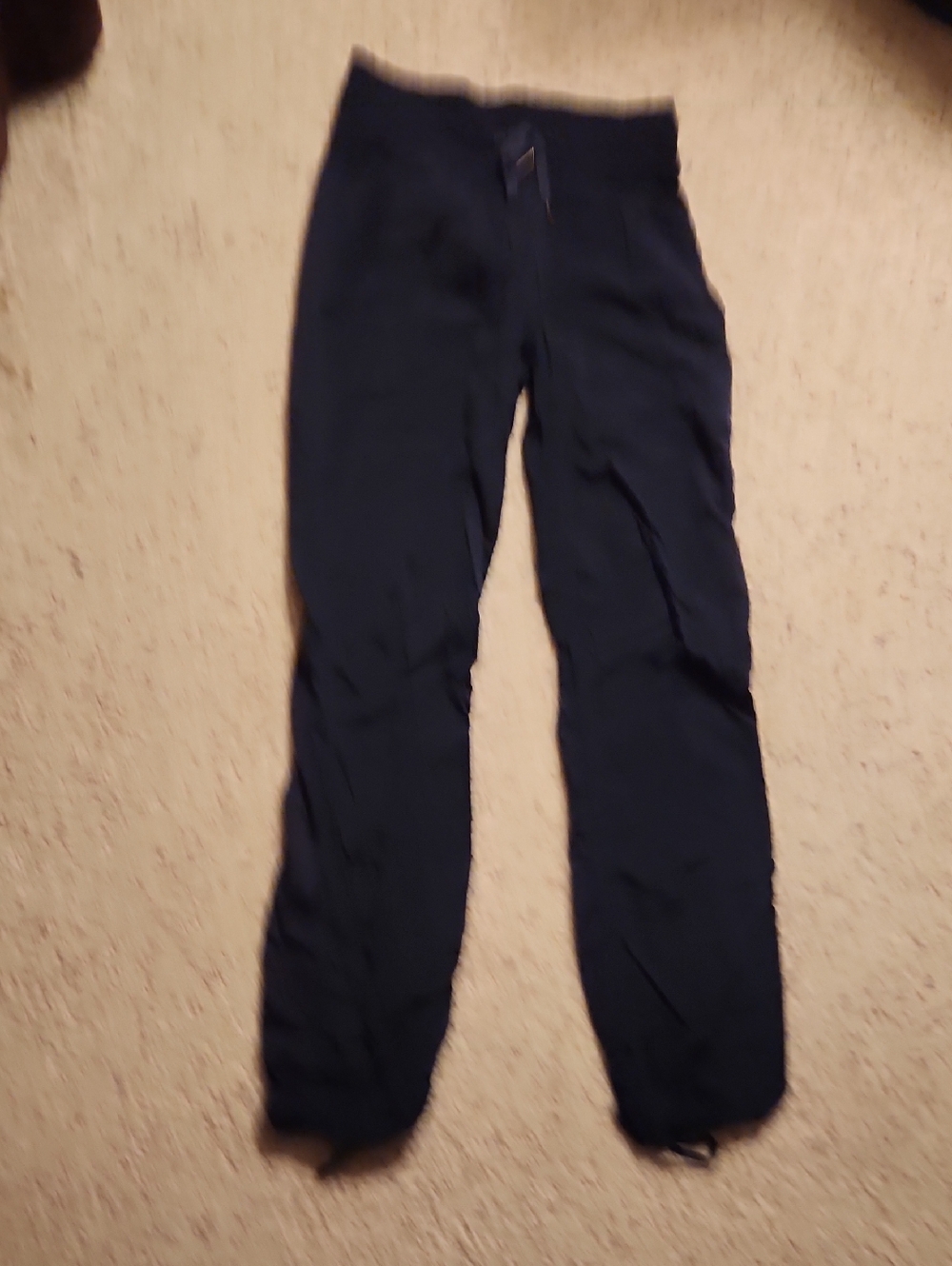 Lululemon Women's Navy Blue Track Pants, Size 2